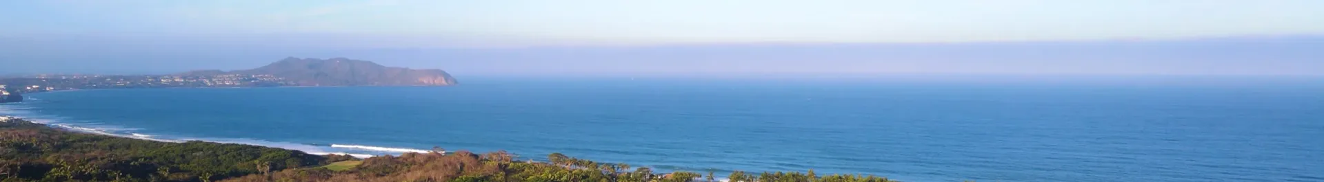 Aerial Land Ocean Shot